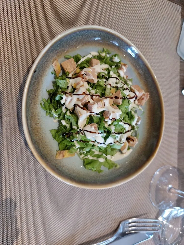 Salade Au Foie Gras Maison